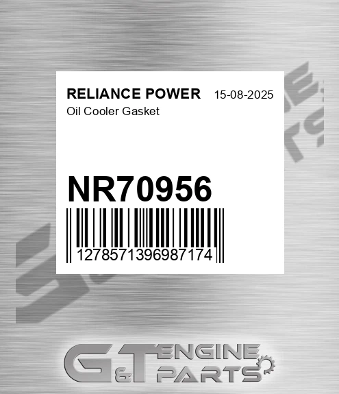 NR70956 Oil Cooler Gasket
