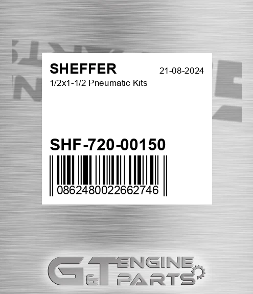 SHF-720-00150 1/2x1-1/2 Pneumatic Kits