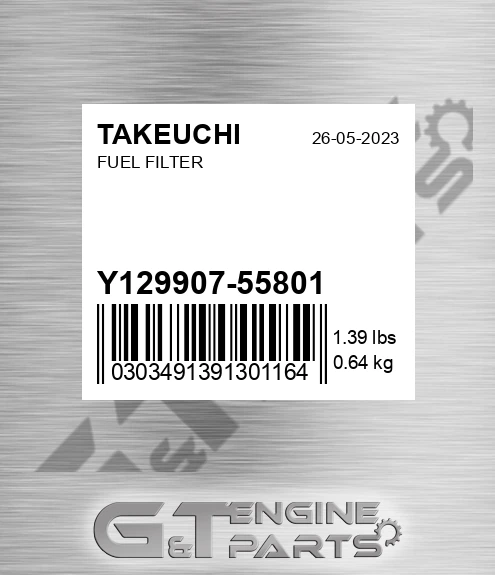 Y129907-55801 Fuel Filter