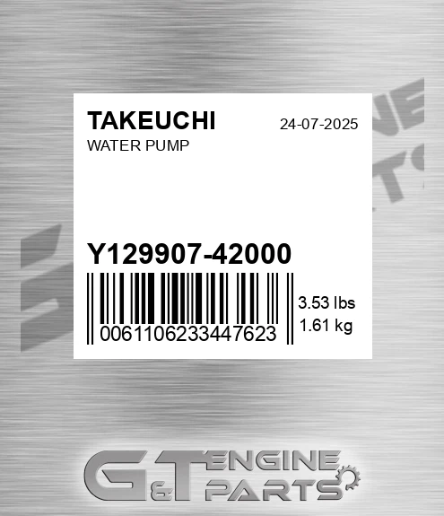 Y129907-42000 Water Pump