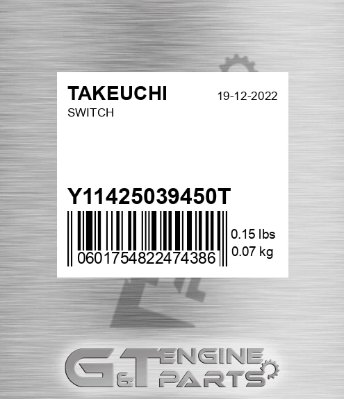 Y11425039450T Switch