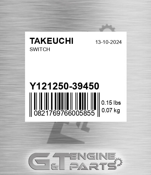 Y121250-39450 Switch
