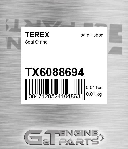 TX6088694 Seal O-ring for TEREX