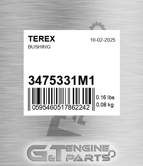 3475331M1 Bushing