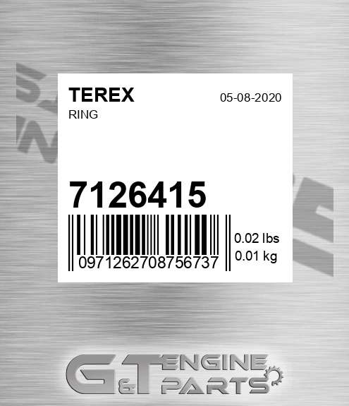 7126415 Ring for TEREX