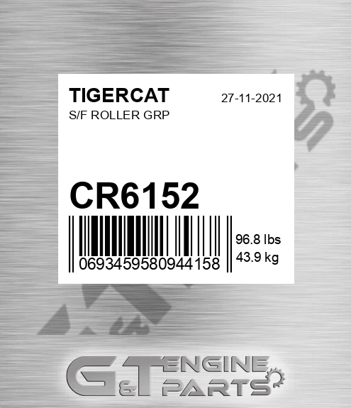 CR6152 S/f Roller Grp