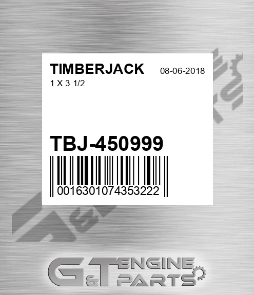 TBJ-450999 1 X 3 1/2