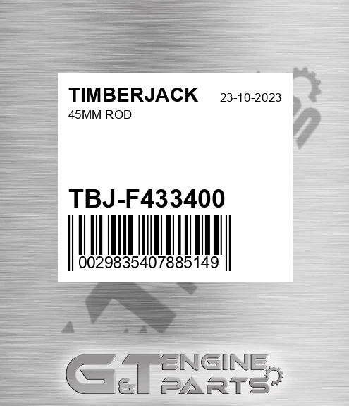 TBJ-F433400 45mm Rod