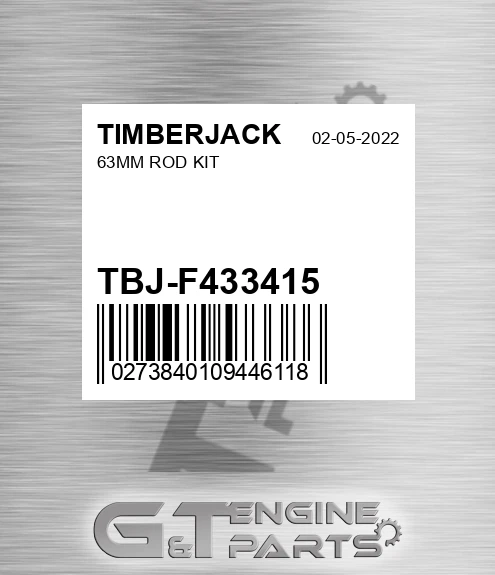 TBJ-F433415 63mm Rod Kit