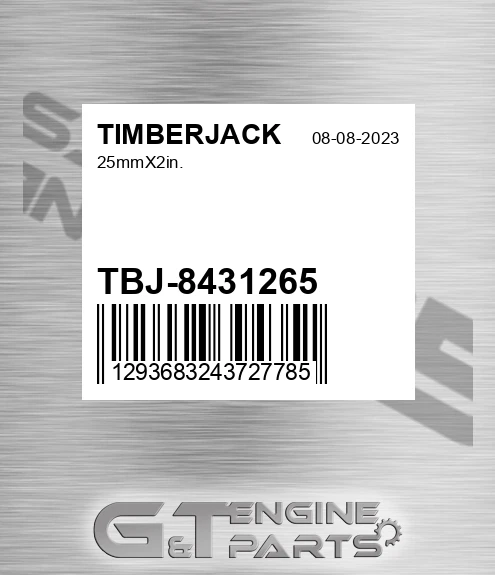 TBJ-8431265 25mmx2in.