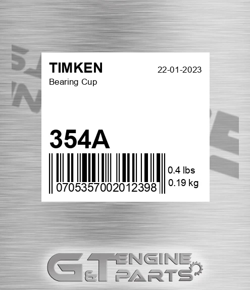 354A Bearing Cup