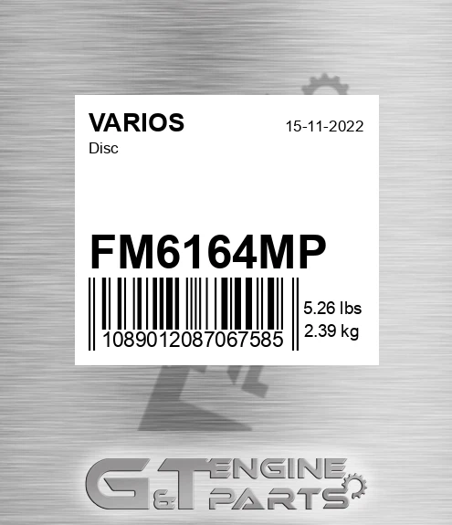 FM6164MP Disc