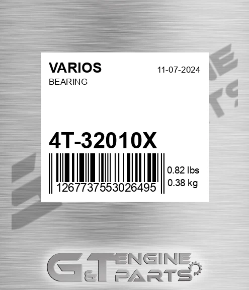 4T-32010X Bearing