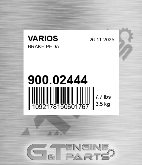 900.02444 Brake Pedal