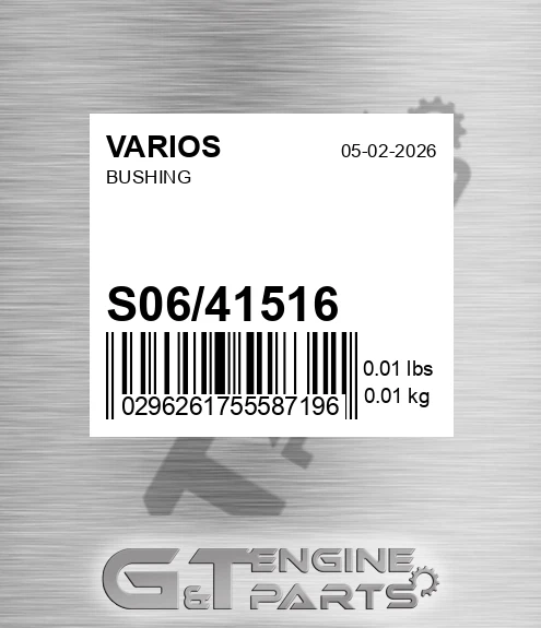 S06/41516 Bushing