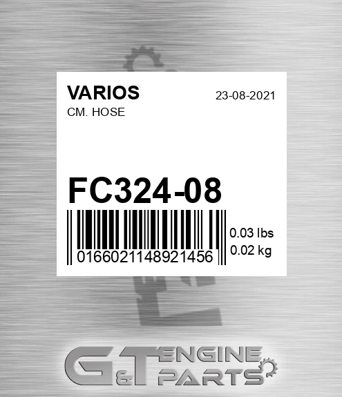 FC324-08 Cm. Hose