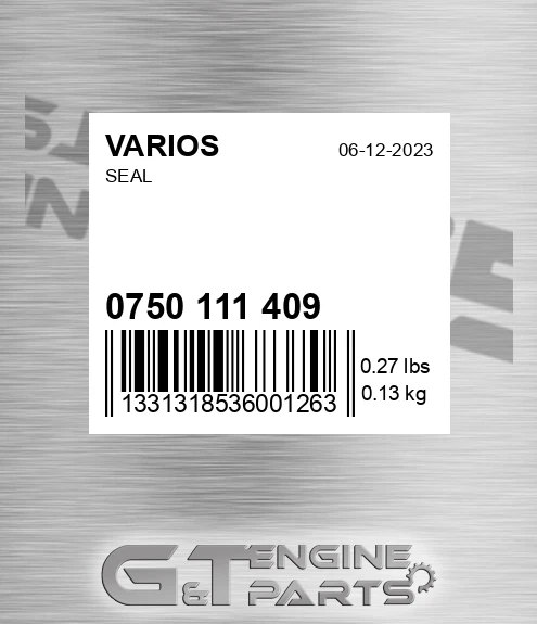 0750111409 Seal