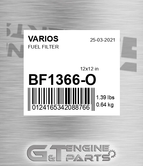 BF1366-O Fuel Filter for VARIOS