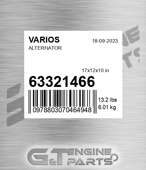 63321466 Alternator