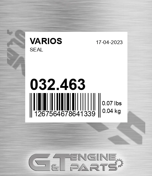 032.463 Seal