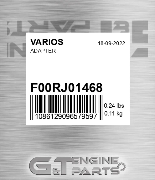 F00RJ01468 Adapter