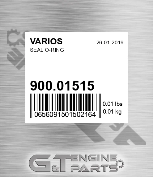 900.01515 Seal O-ring