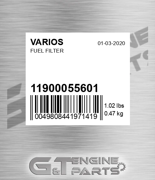 11900055601 Fuel Filter