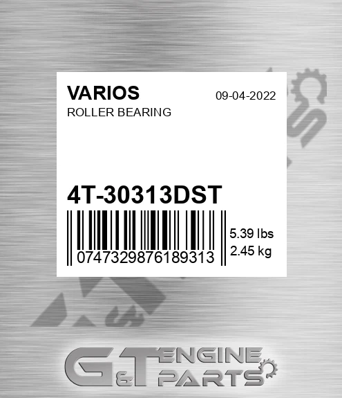 4T-30313DST Roller Bearing