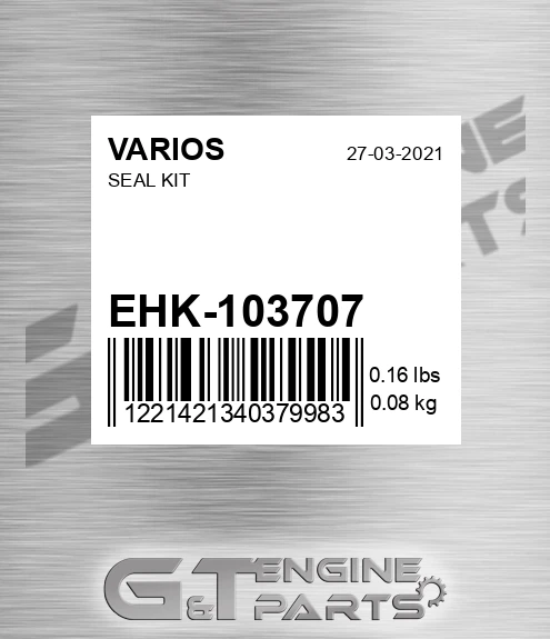 EHK-103707 Seal Kit