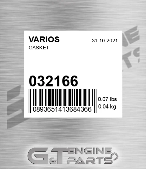 032.166 Gasket