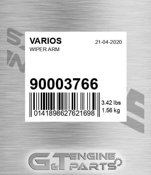 900.03766 Wiper Arm