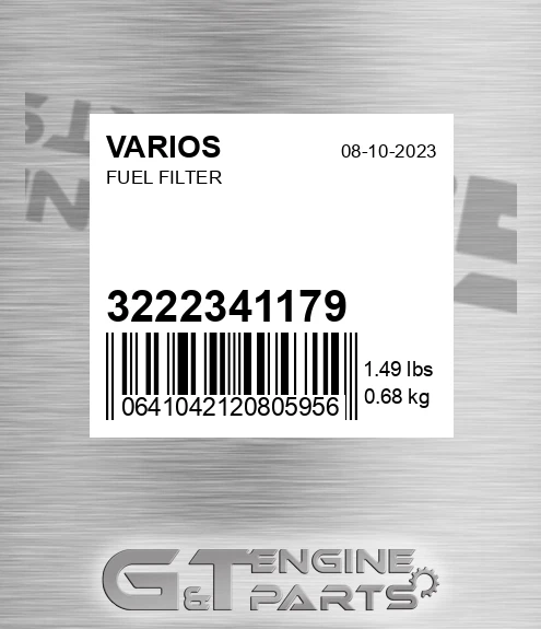 3222341179 Fuel Filter