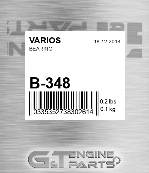 B-348 Bearing