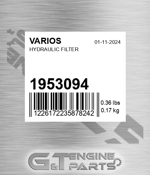 1953094 Hydraulic Filter