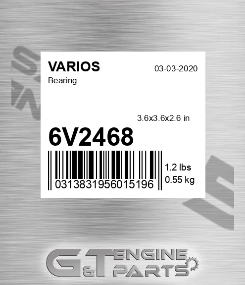6V2468 Bearing for VARIOS