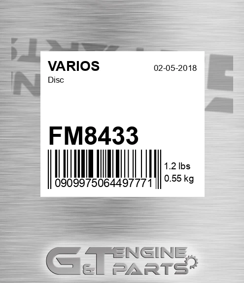 FM8433 Disc