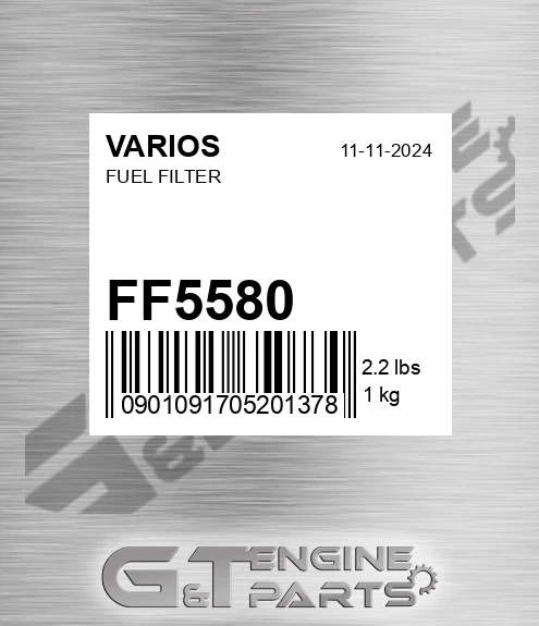 FF5580 Fuel Filter