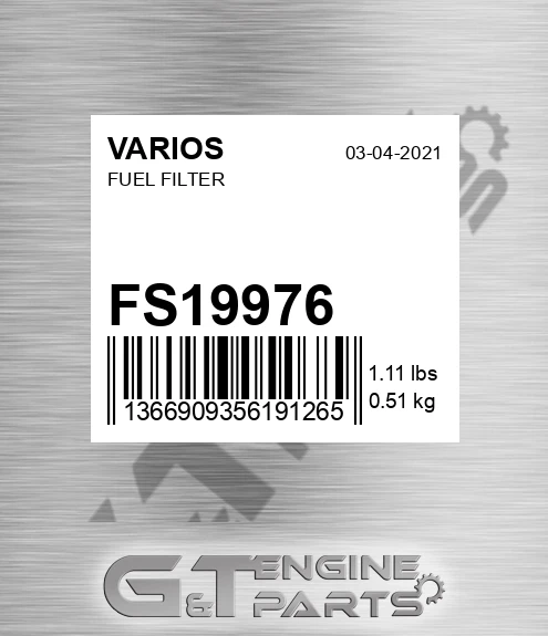 FS19976 Fuel Filter
