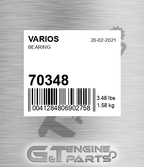 70348 Bearing