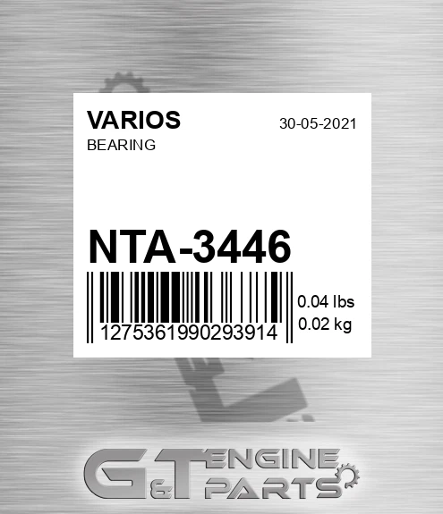 NTA-3446 Bearing