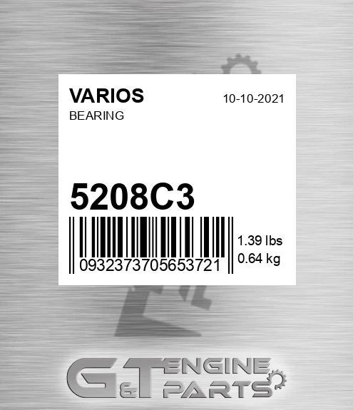 5208C3 Bearing