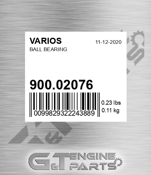 900.02076 Ball Bearing