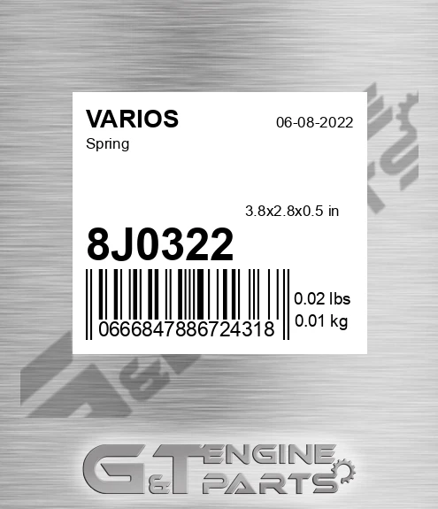 8J0322 Spring