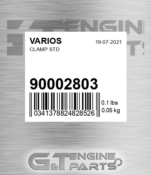 900.02803 Clamp Std for VARIOS