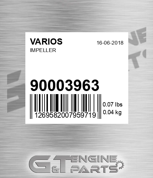 900.03963 Impeller