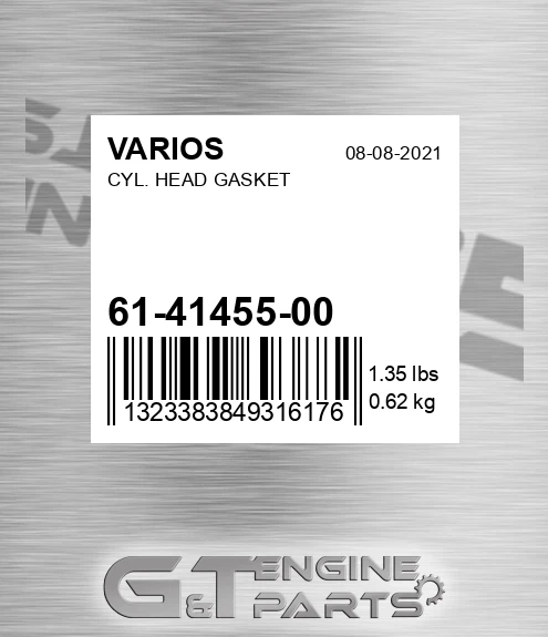 61-41455-00 Cyl. Head Gasket
