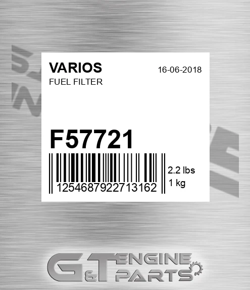 F57721 VARIOS Fuel Filter