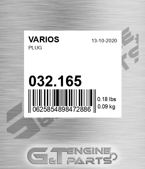 032.165 Plug