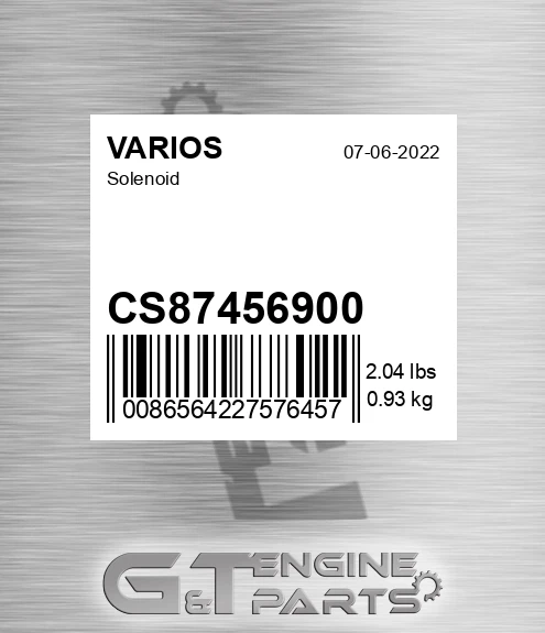 CS87456900 Solenoid
