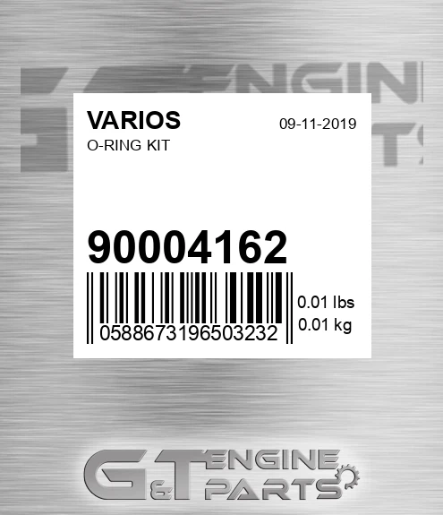 900.04162 O-ring Kit for VARIOS